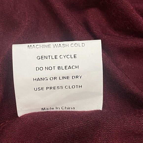 GLAMIX Fit Flare Maternity Dress Sleeveless Red S 61-5 NWT - Picture 13 of 13